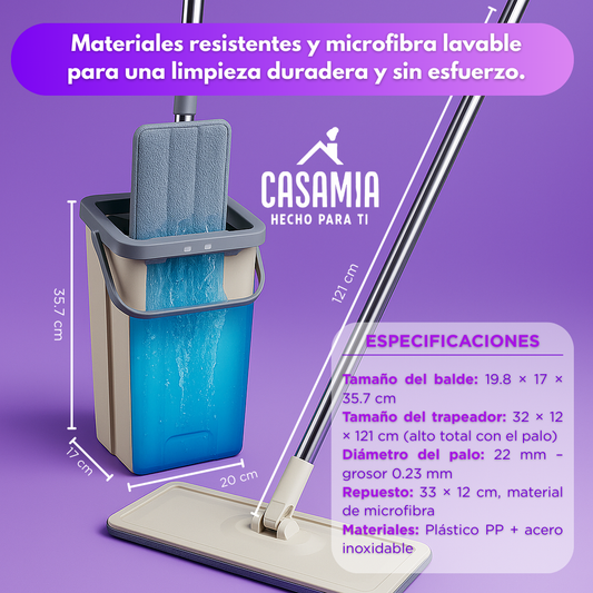 Trapero MultiClean Plegable