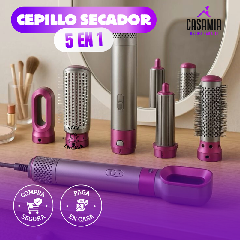 Cepillo Secador 5 en 1